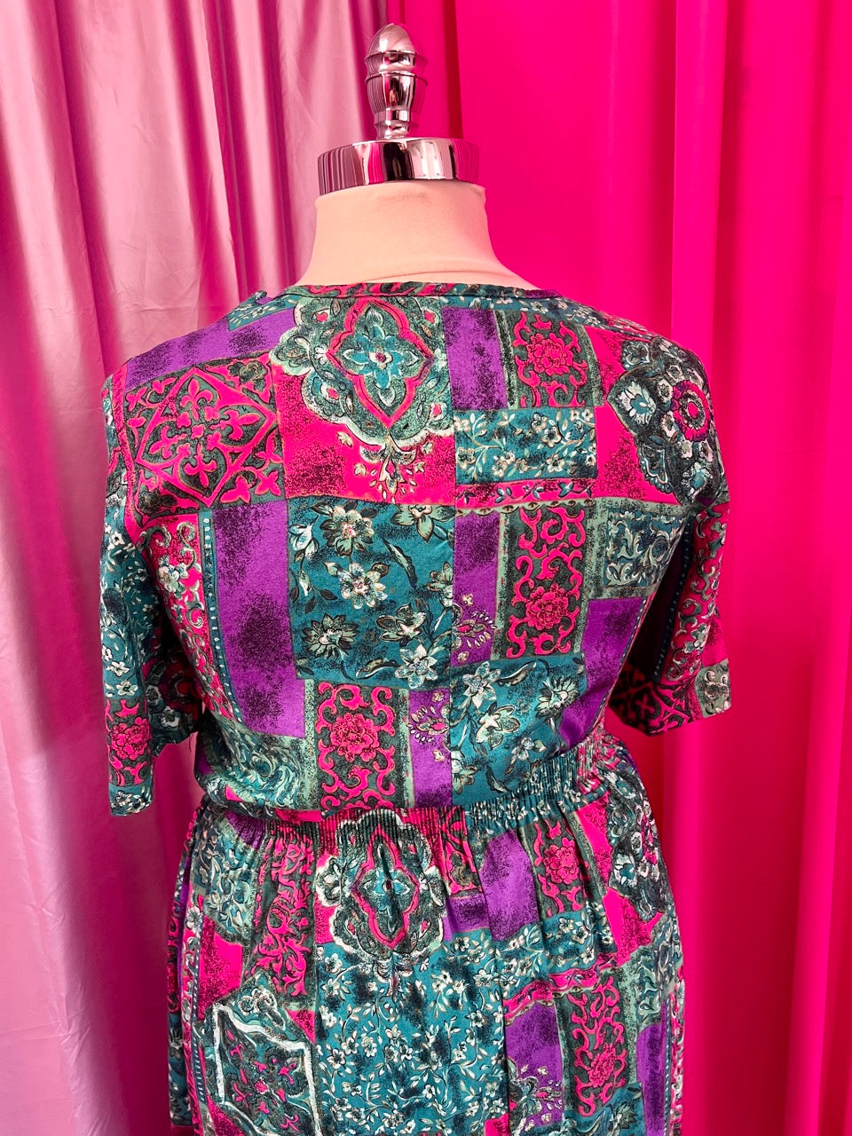 Sag Harbor Mixed Print Floral 80s Set - Size 16 1X