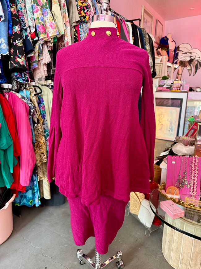 80s Ursula in Autumn Knit Sweater Set