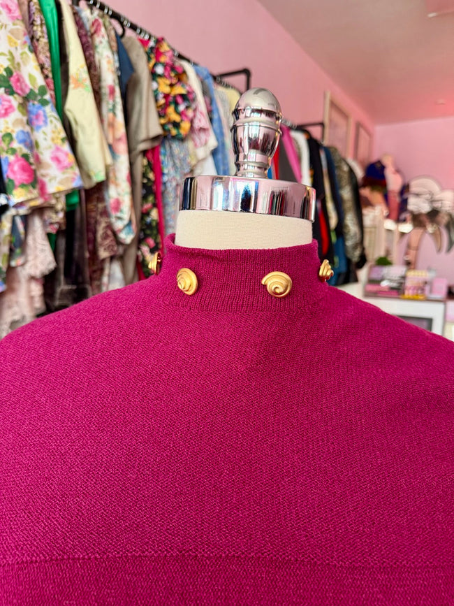 80s Ursula in Autumn Knit Sweater Set