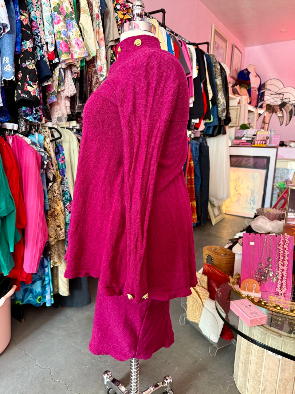 80s Ursula in Autumn Knit Sweater Set