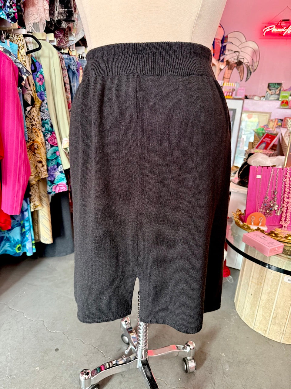 80s Golden Roses Knit Sweater Set - Size 3X