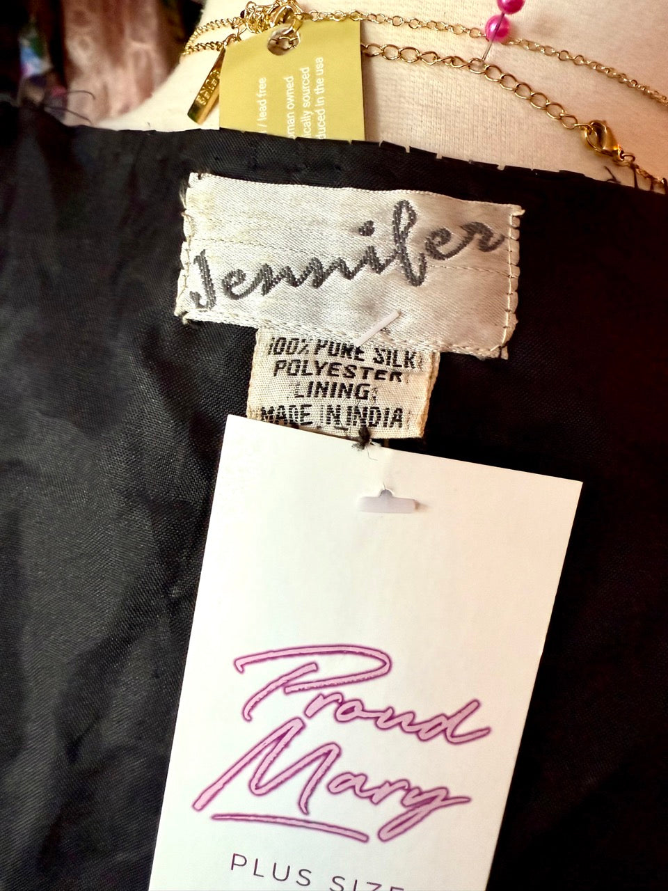 80s Sequin Squiggle Jacket - Size 12 XL