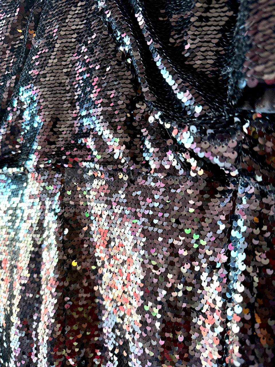 Fashion Union Black Sequin Jumpsuit - Size 22 3X