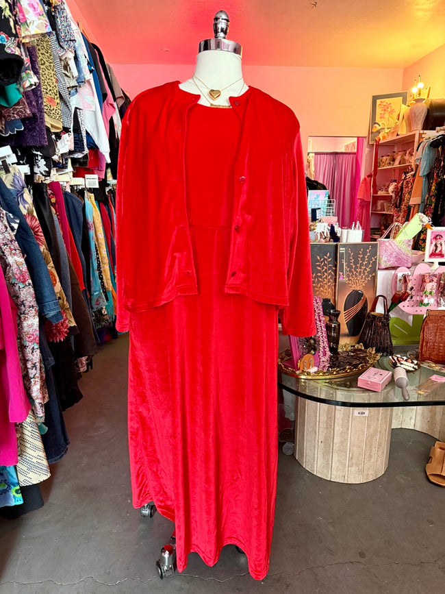 Slayer's Best Friend in Red Dress and Top - Size 3X/4X