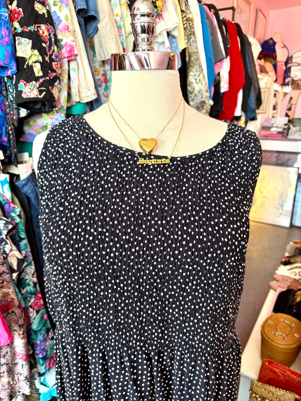 90s Polka Dots Please Dress - Size 3X/4X