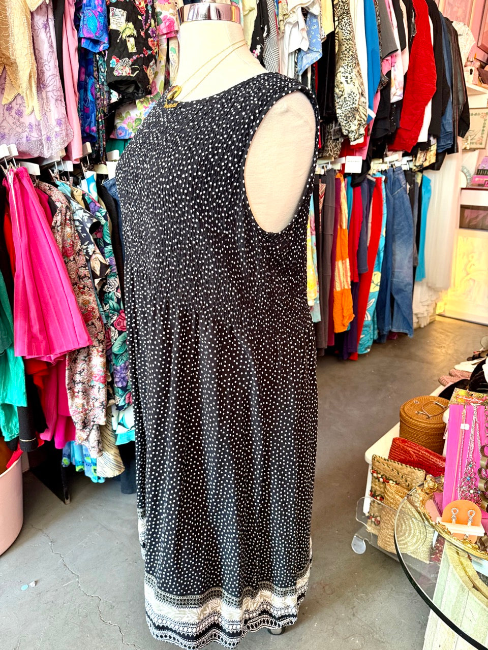 90s Polka Dots Please Dress - Size 3X/4X