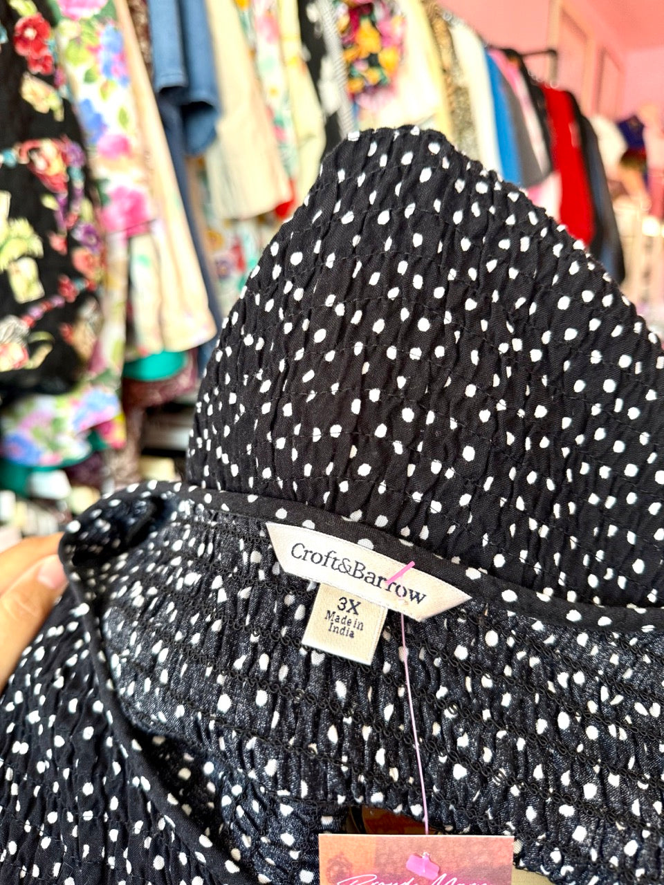 90s Polka Dots Please Dress - Size 3X/4X