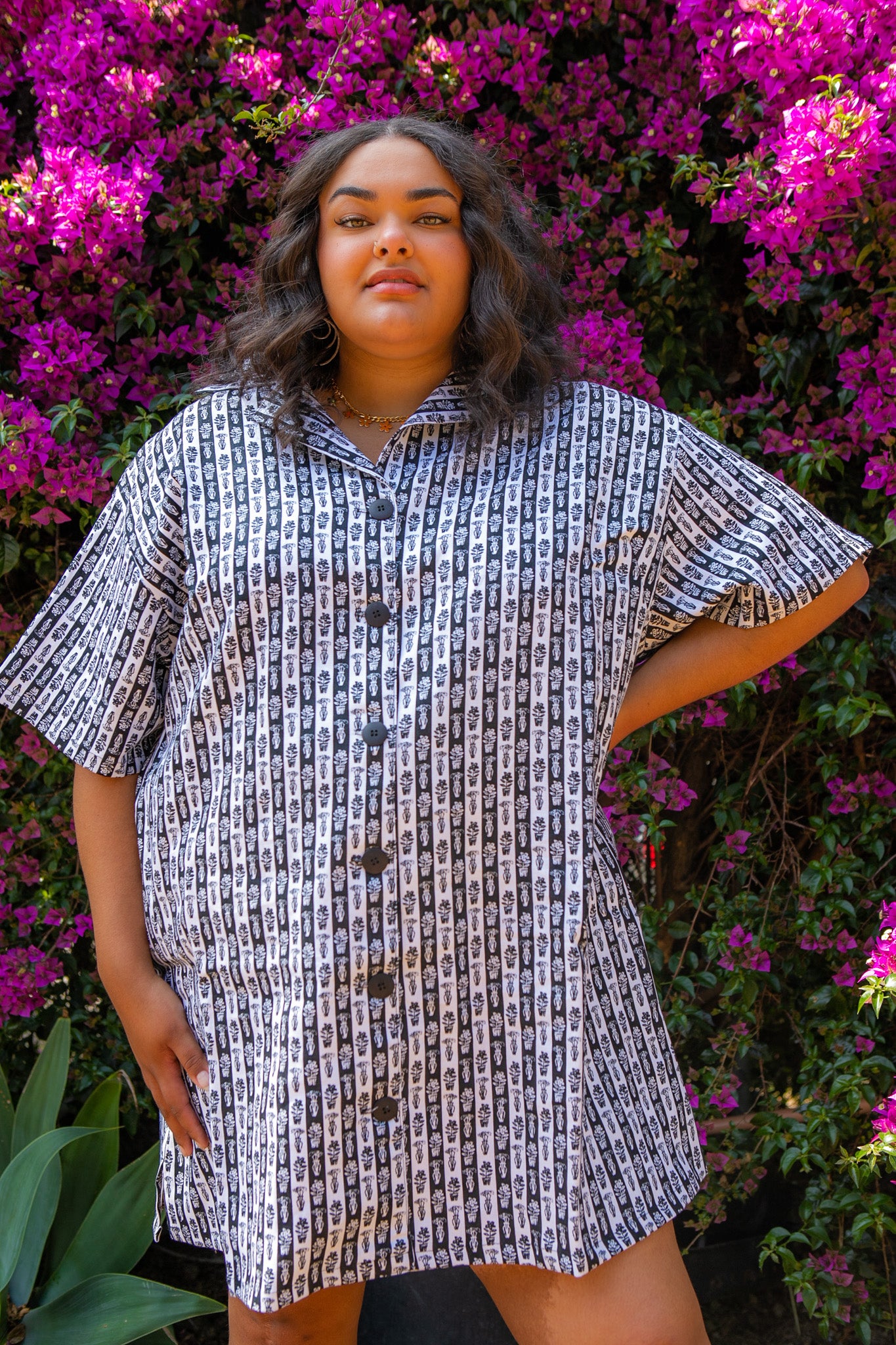 Abundance Linen Shirt Dress