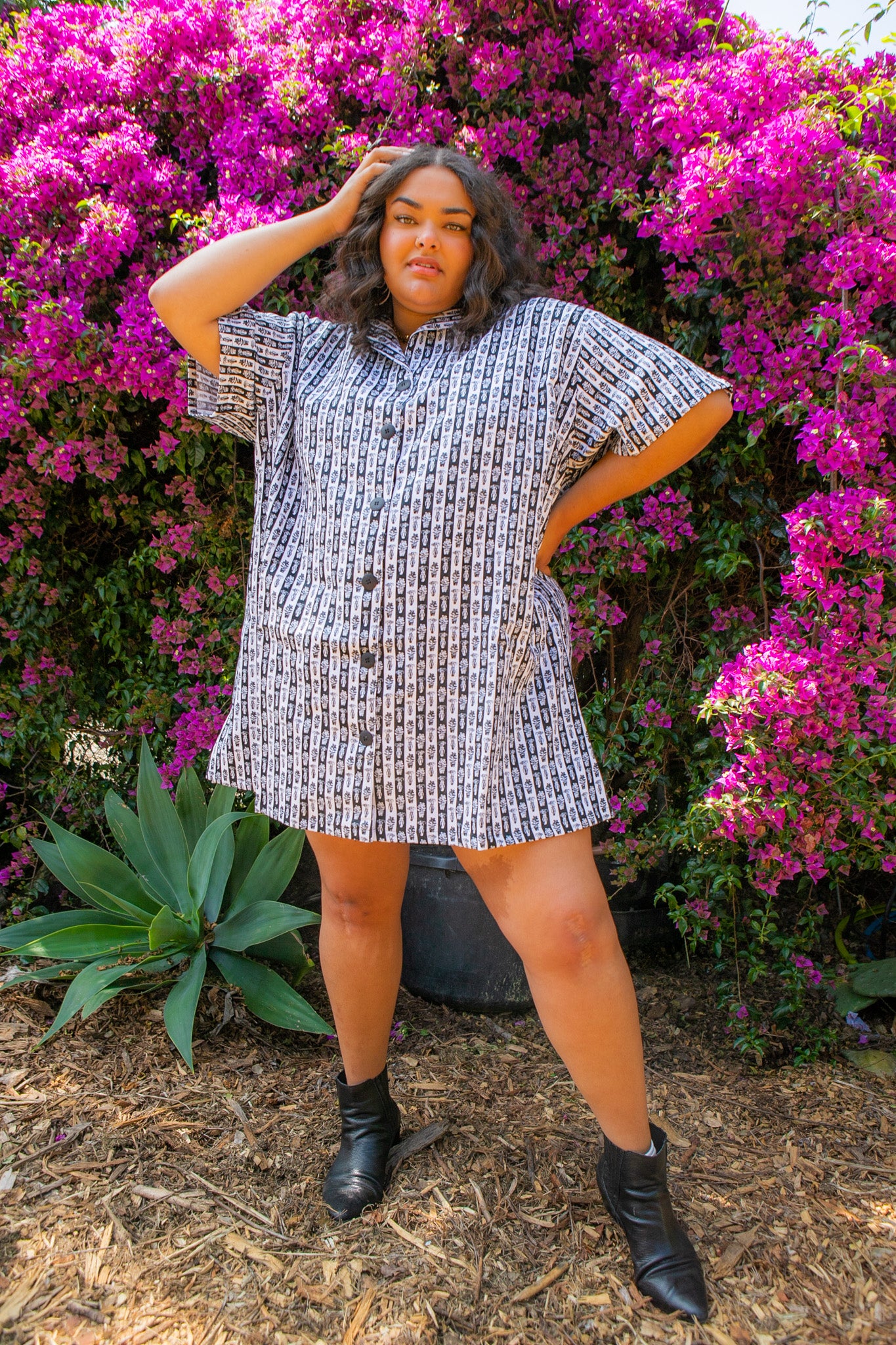 Abundance Linen Shirt Dress