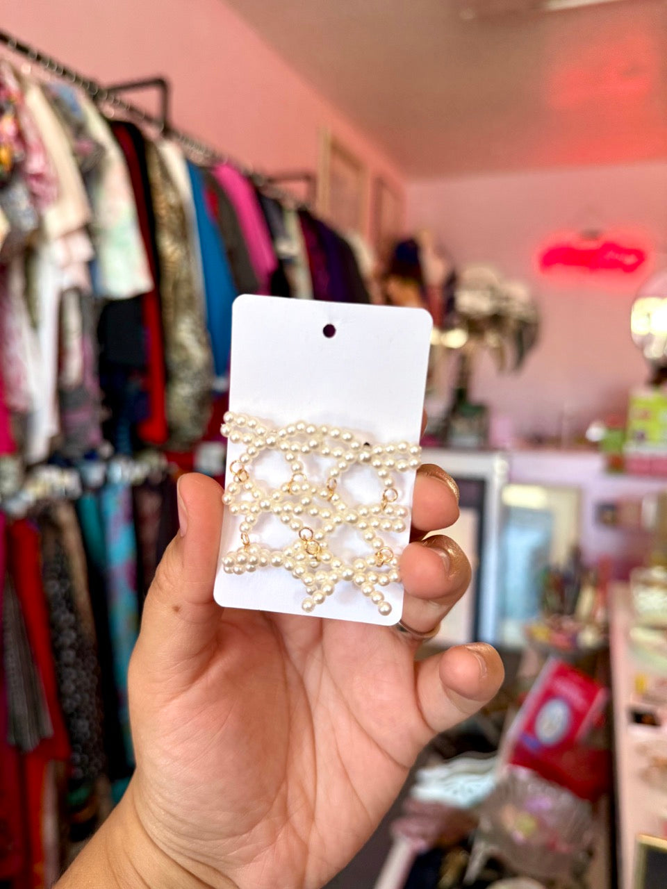 Bows on Bows on Bows Dangle Earrings