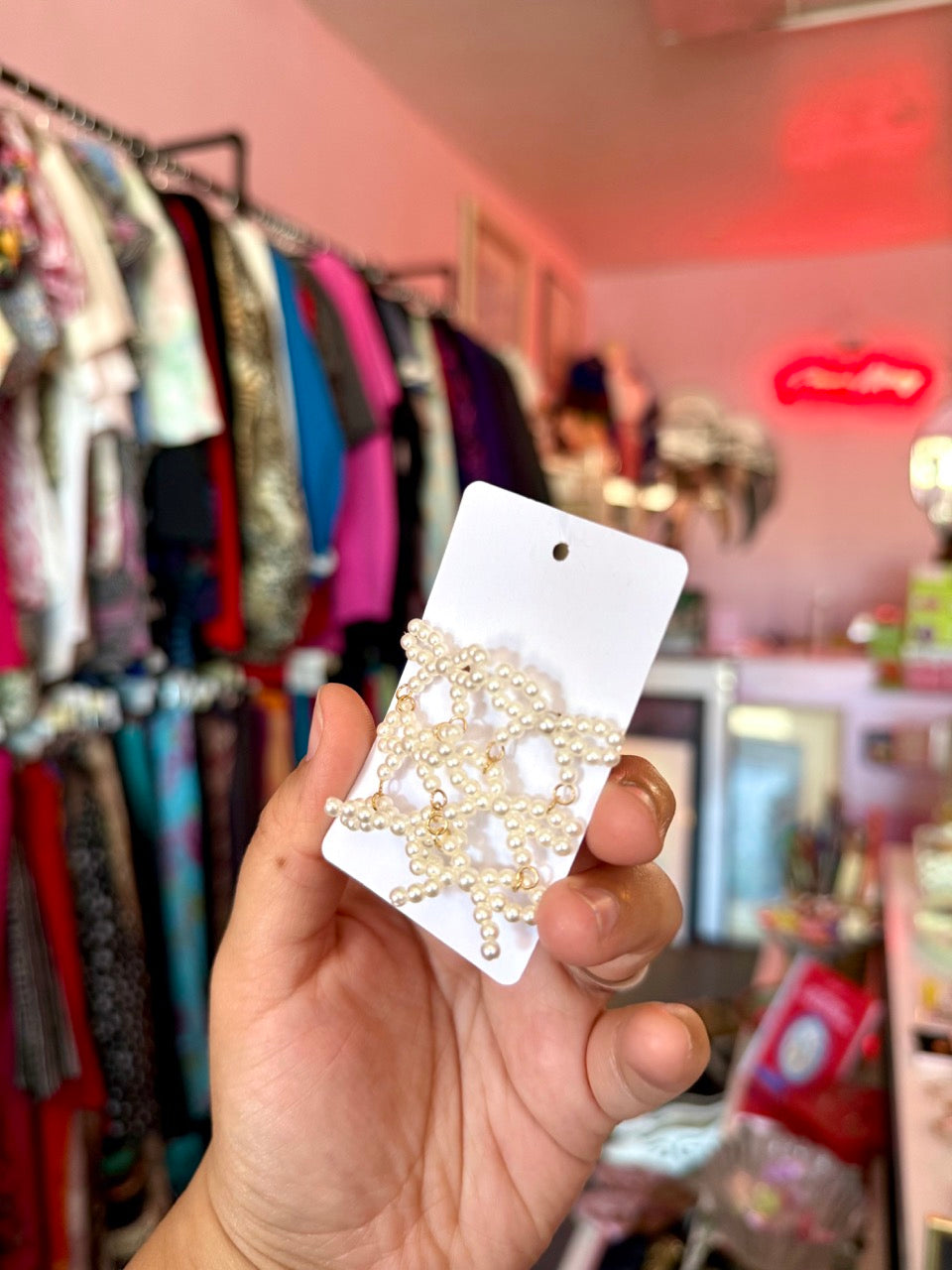 Bows on Bows on Bows Dangle Earrings