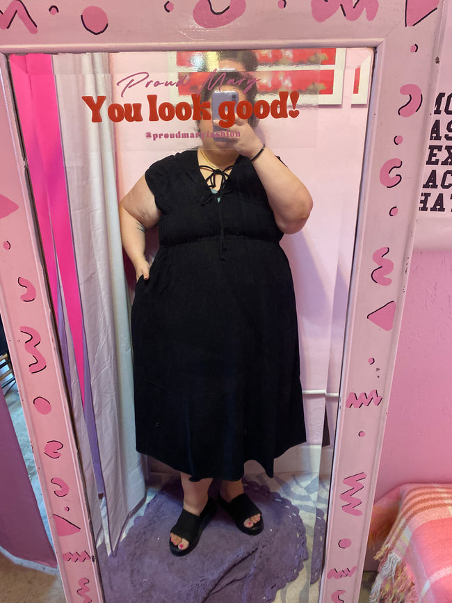 Carmella Ruched Dress (1X - 3X)