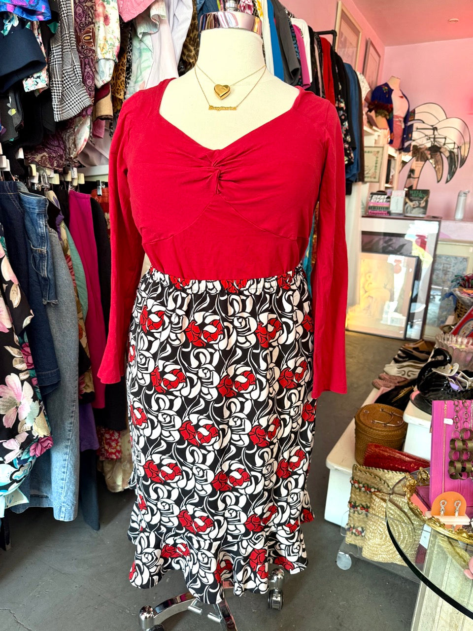 You're a Sweetheart Red Top - Size 3X