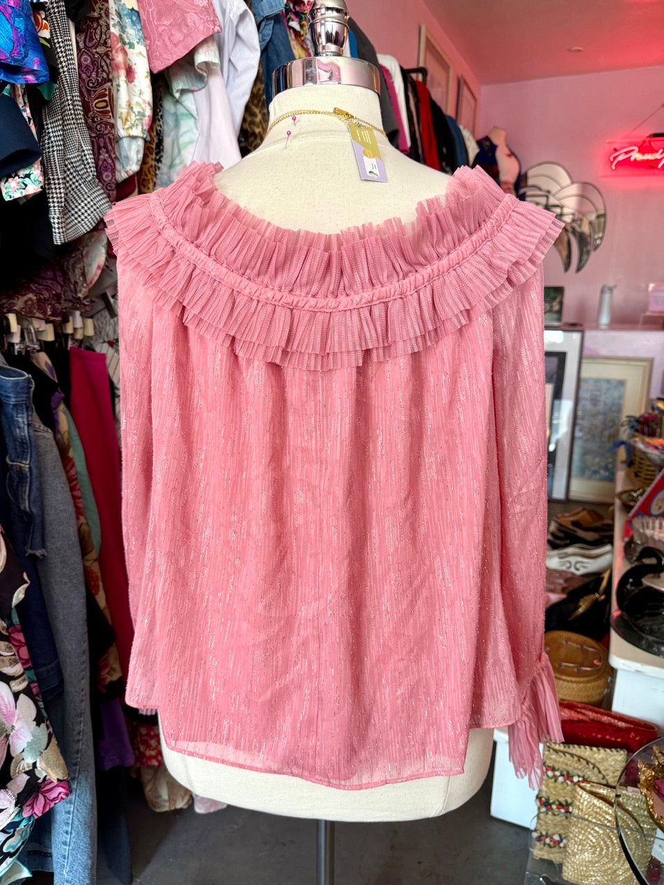 It's Ga-linda Sparkly Top - Size 4X/5X
