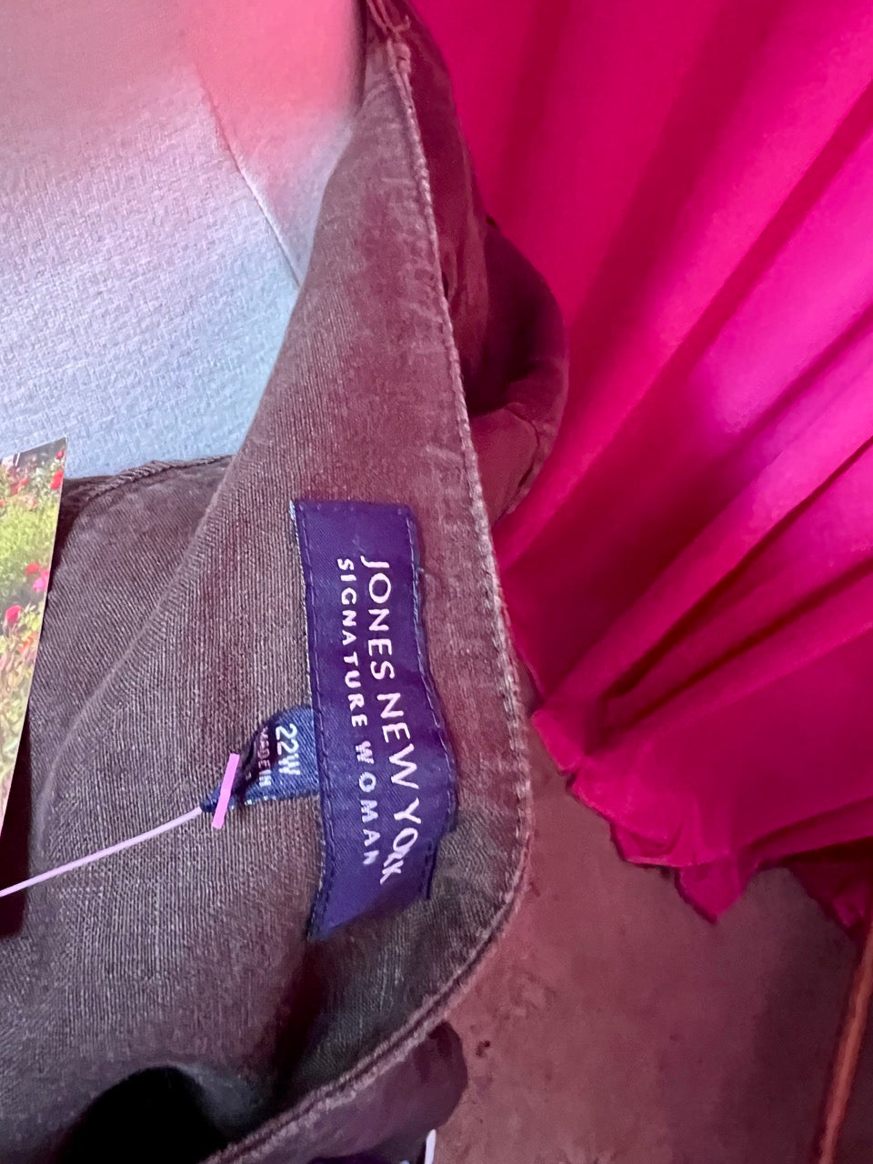 90s Brown Midi Skirt