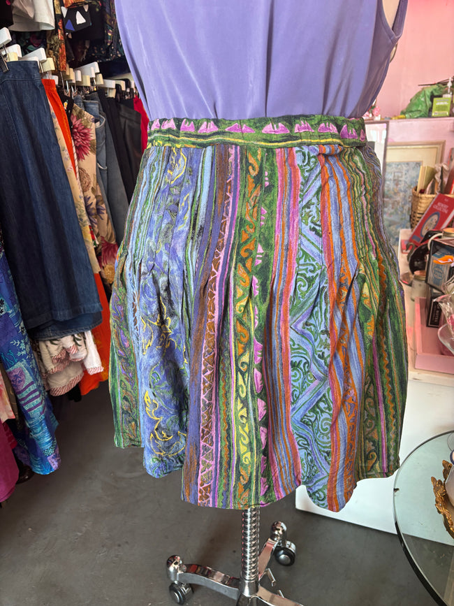 Carol Little Vintage Flippy Mini Skirt