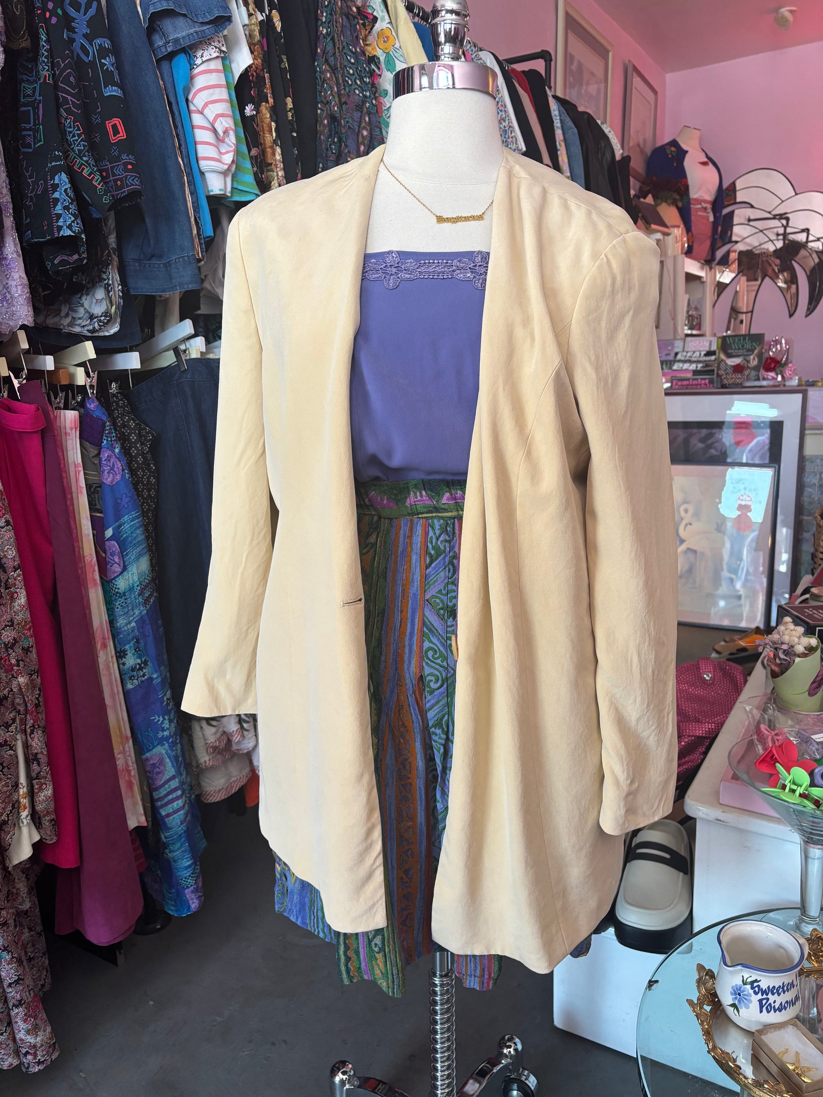 Carol Little Vintage Flippy Mini Skirt