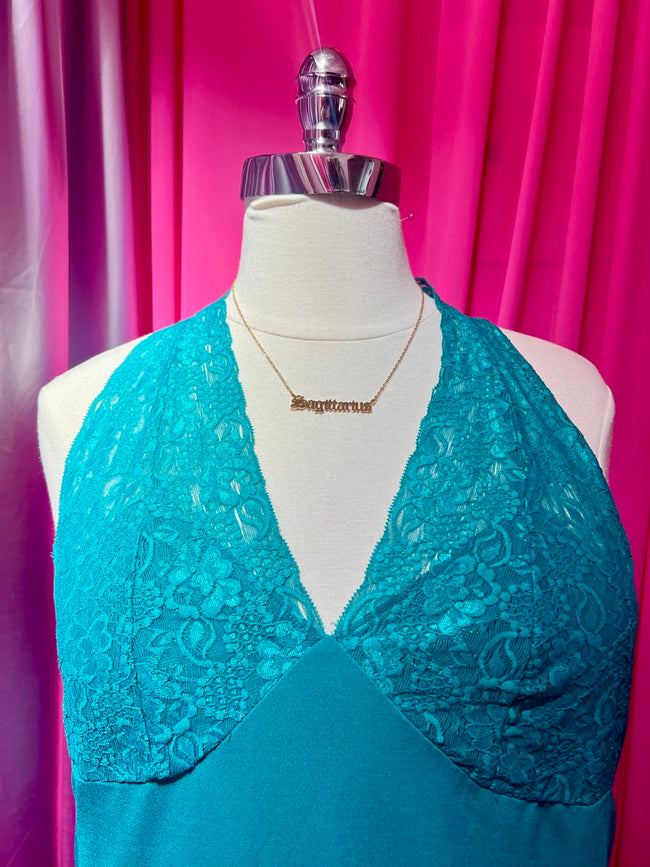 00s Lane Bryant Lace Racer Back Top