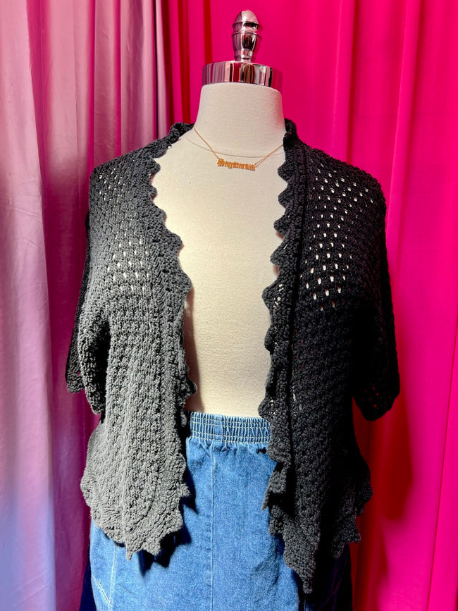 Cozy Zigzag Shrug