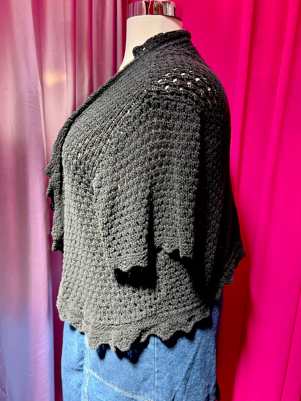 Cozy Zigzag Shrug