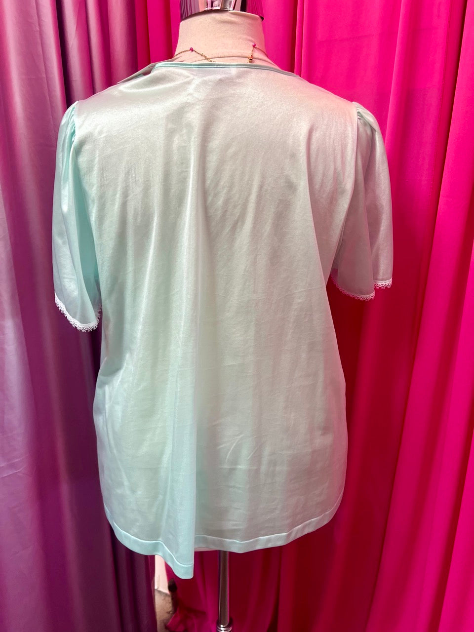 Sweet Dreams Mint Nightie Top - 2XL