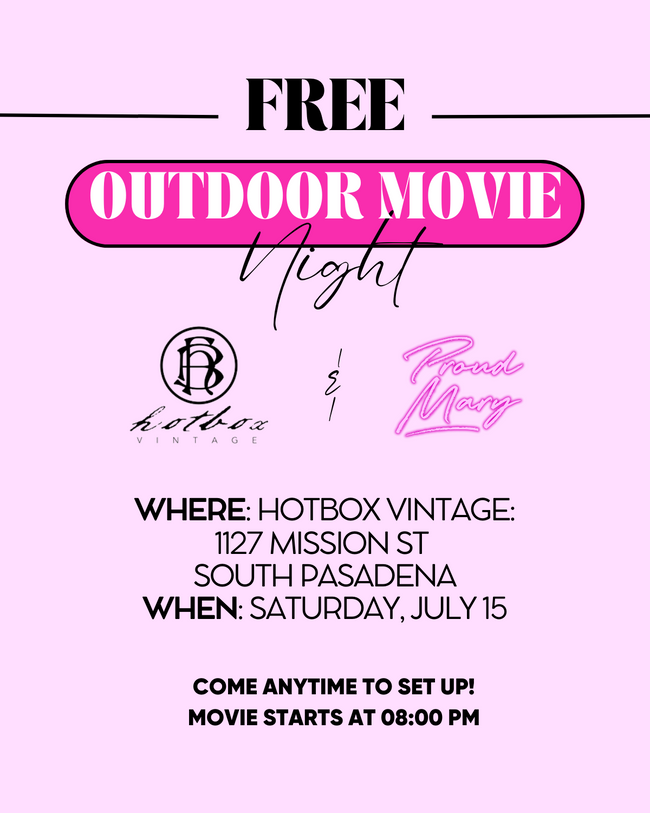 Free Outdoor Movie Night!