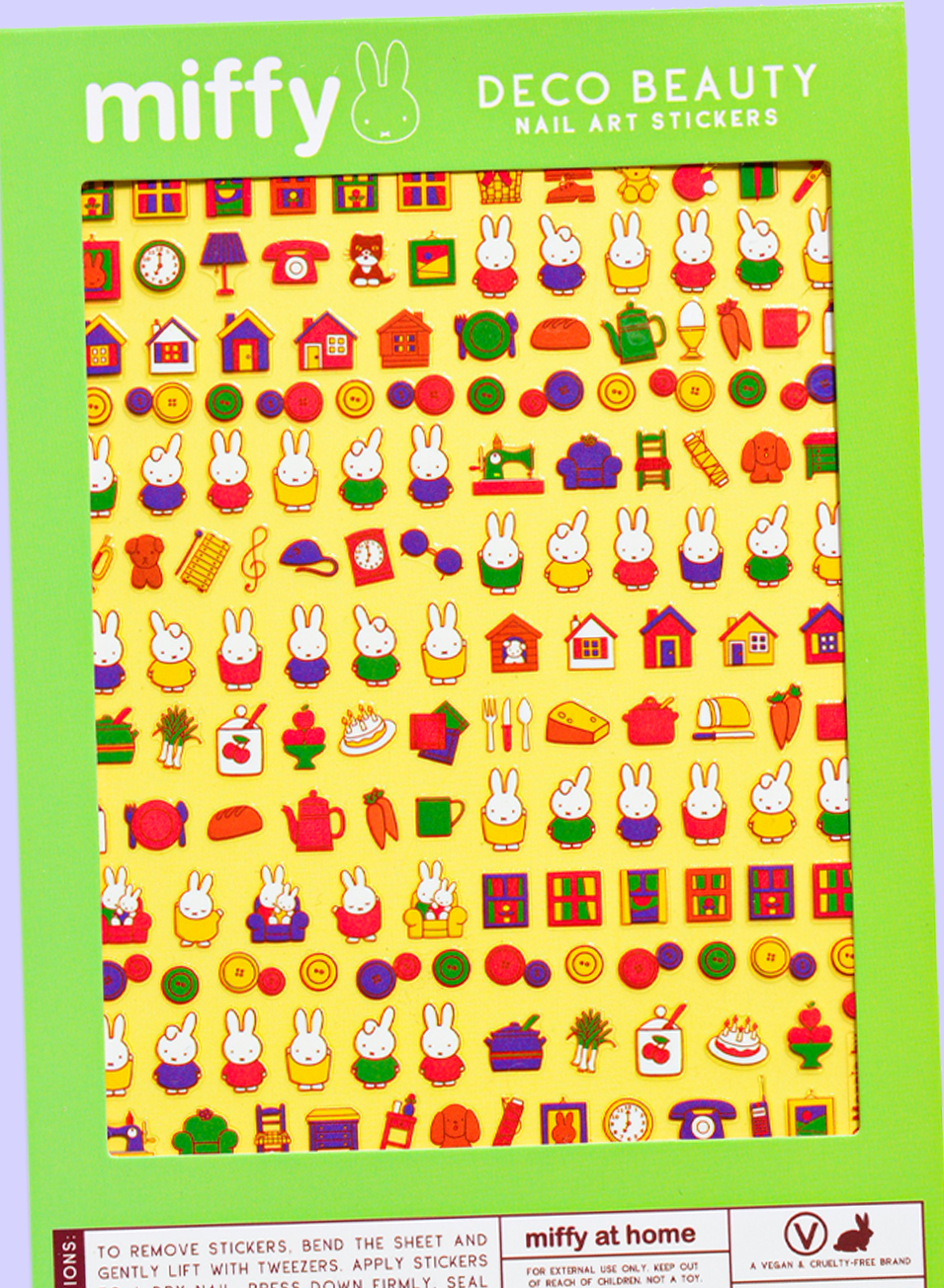 Nail Art Stickers - MIFFY AT HOME