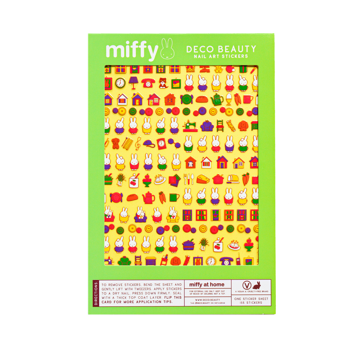 Nail Art Stickers - MIFFY AT HOME