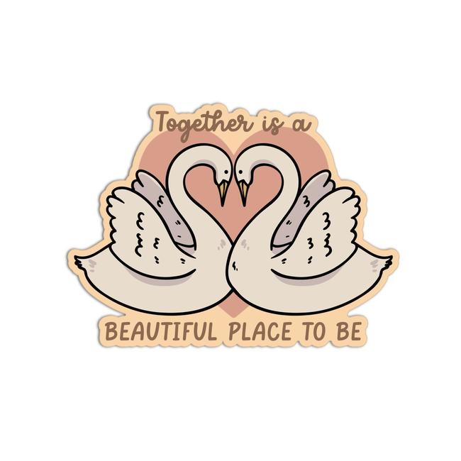 Beautiful Place To Be Sticker
