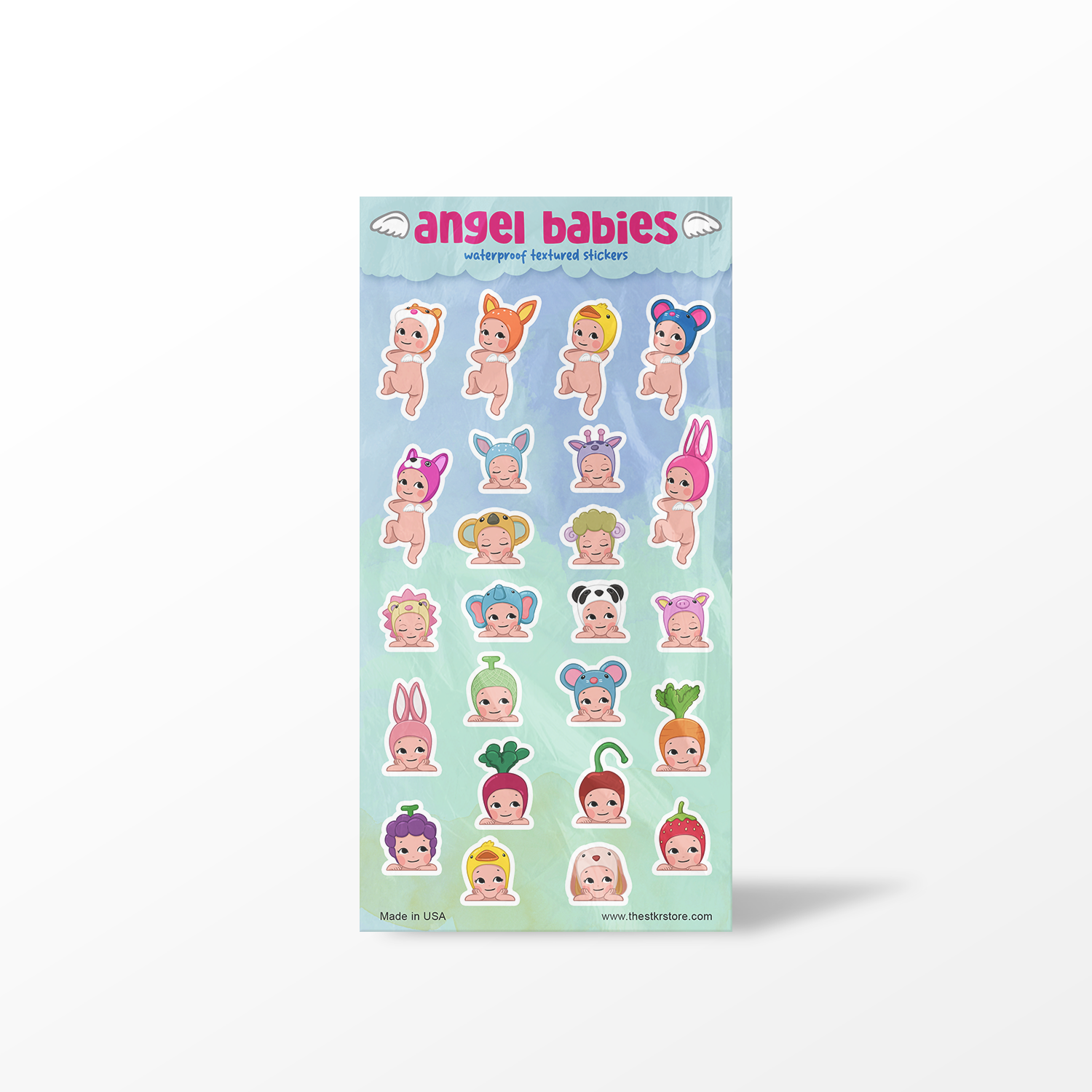 Angel Babies Sticker Sheet