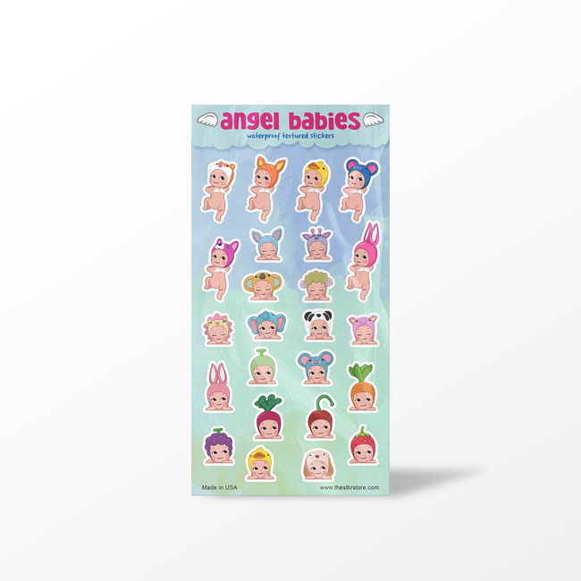 Angel Babies Sticker Sheet