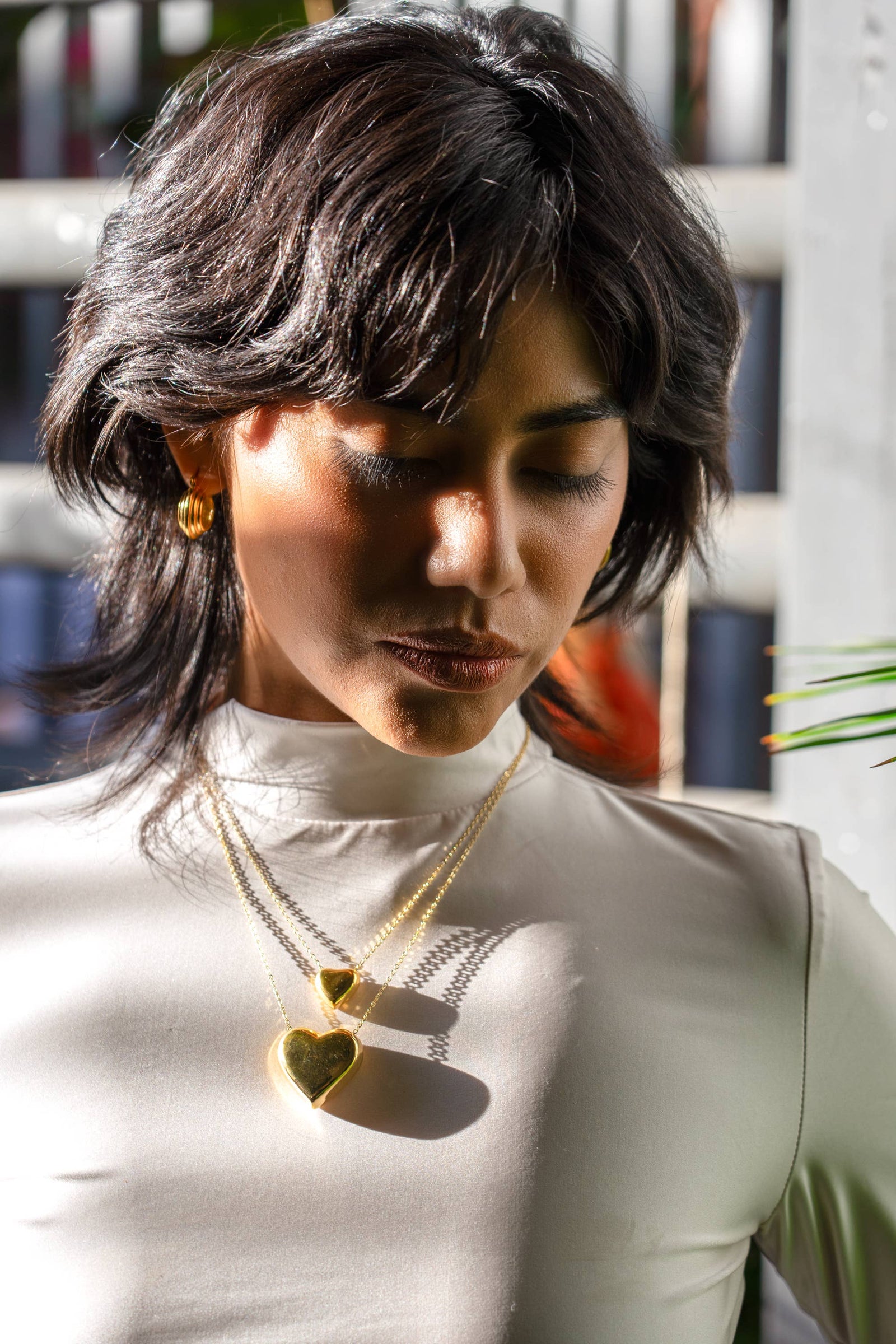 Can't Heartly Wait Mini Necklace - 18k Gold Plated