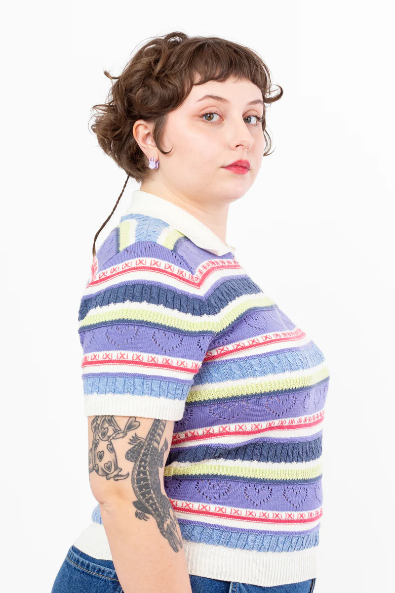 Mini Claw Clip Hoop Earrings - 4 colors available