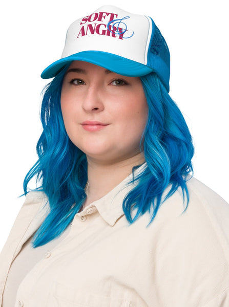Soft and Angry Trucker Hat – Proud Mary Fashion