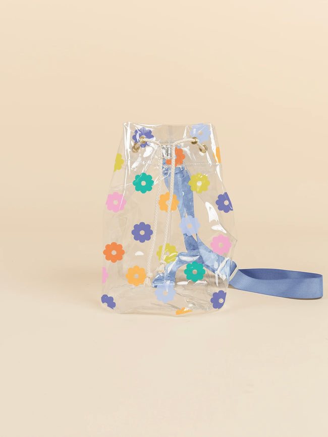 Clear Daisy Bucket Bag