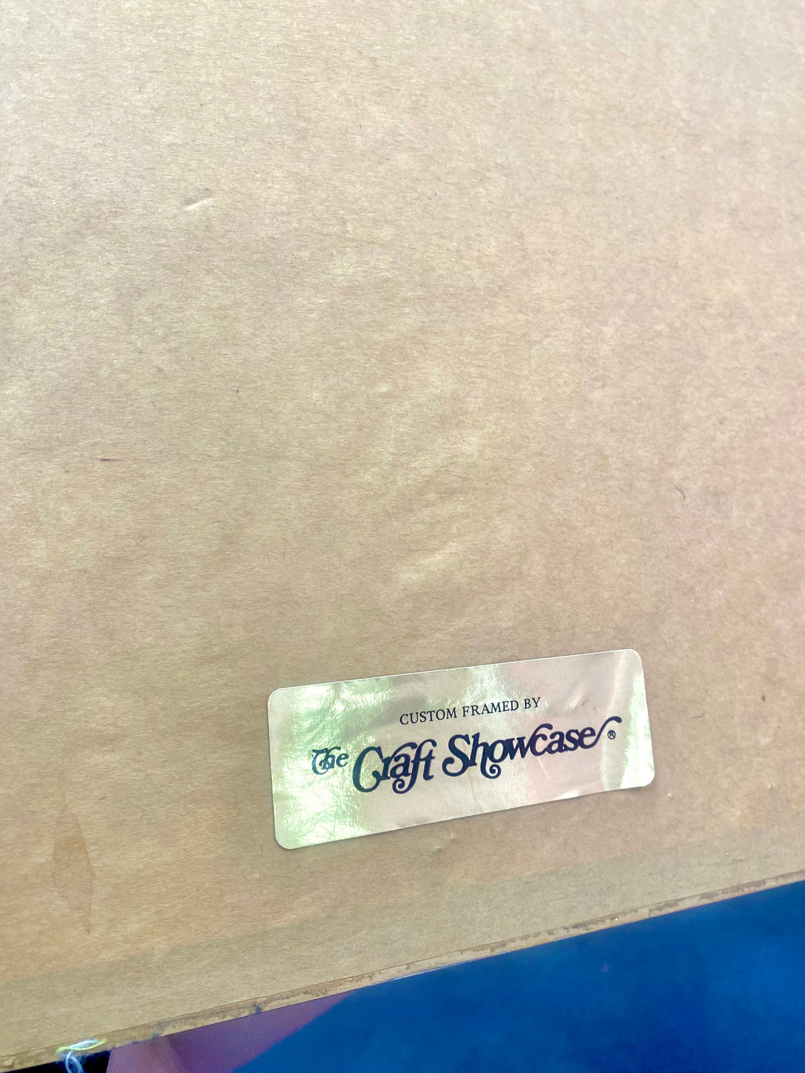 Framed Cross-stitch Romance Clown