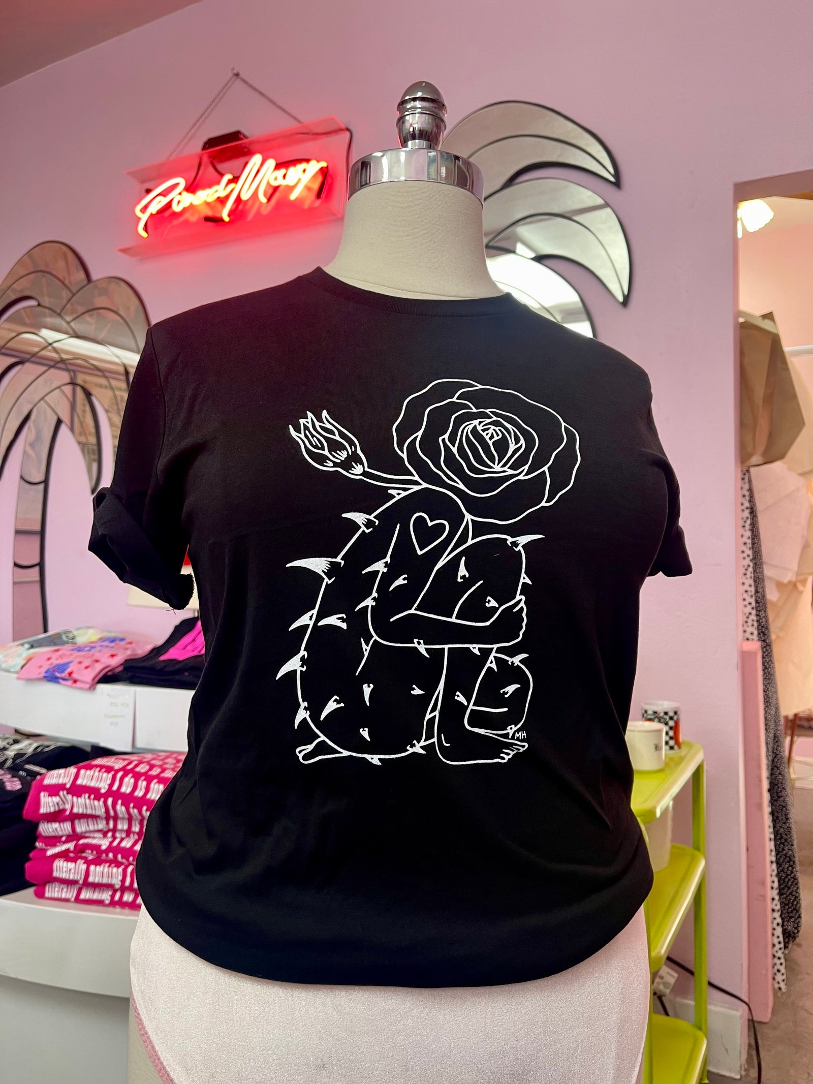 Mermaid Hex Rose Gal T-Shirt