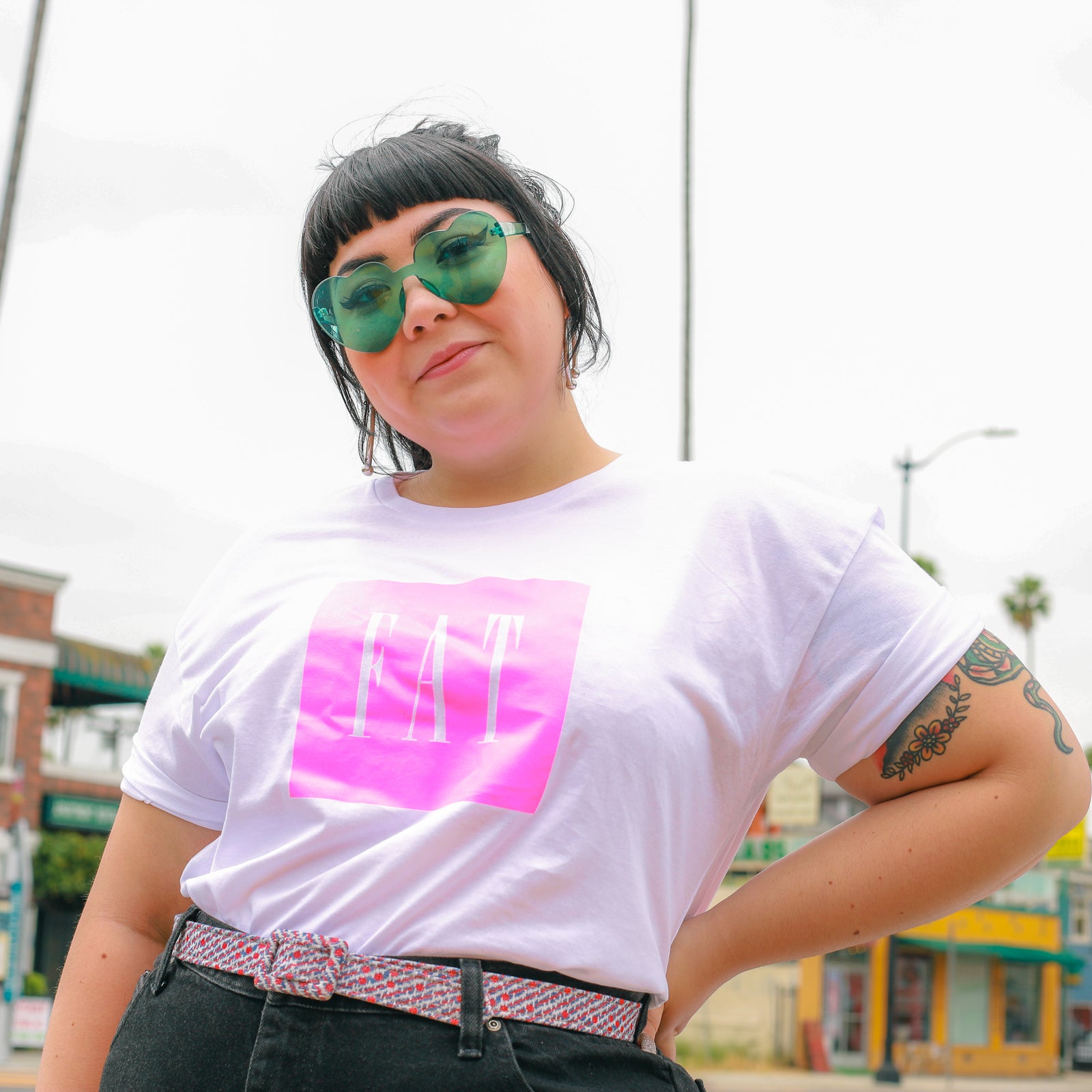 Fat Tee - Pink