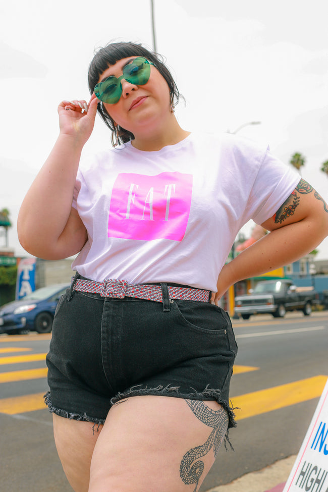 Fat Tee - Pink
