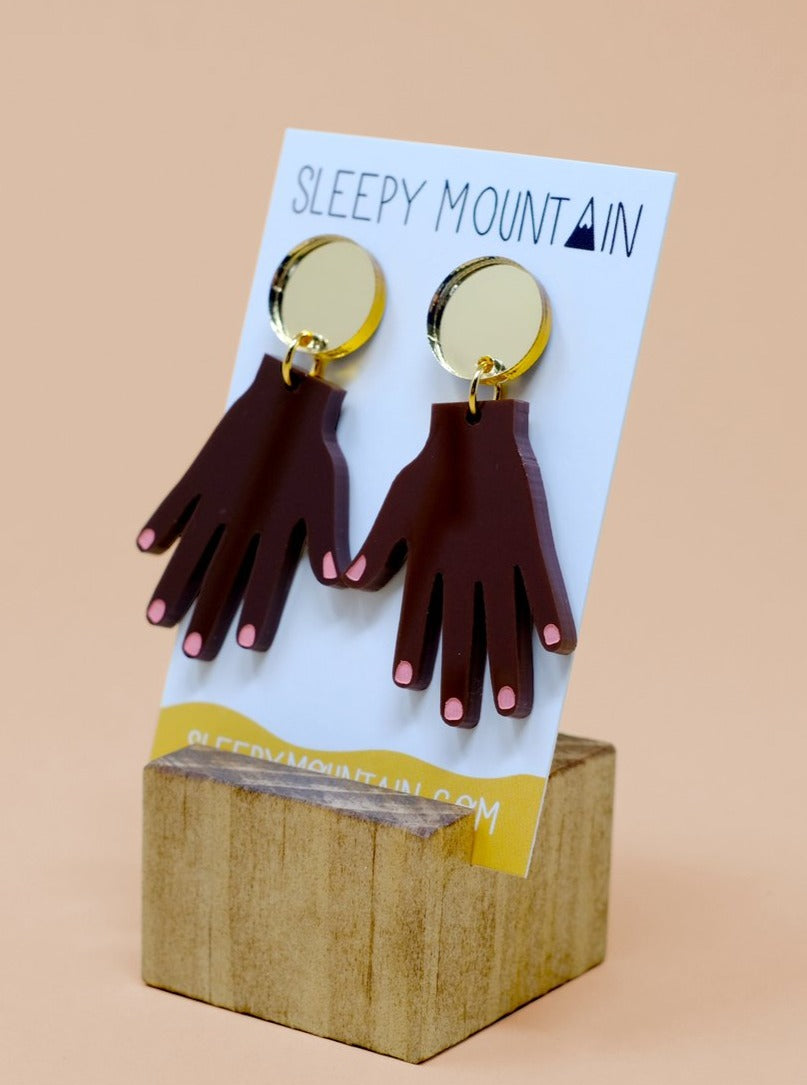 Hand Dangle Earrings