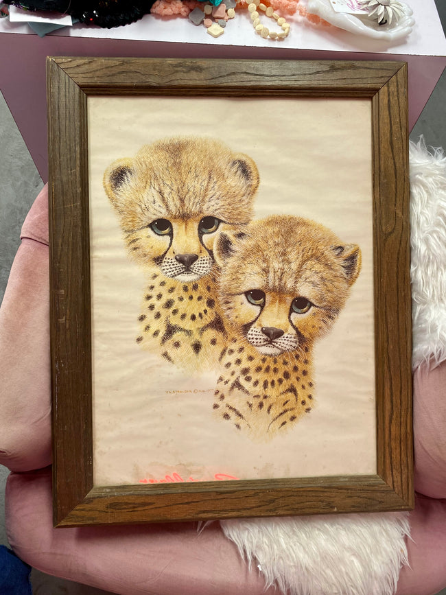 Framed 1977 Cubs Art Print by TA Strawser - Locals Only