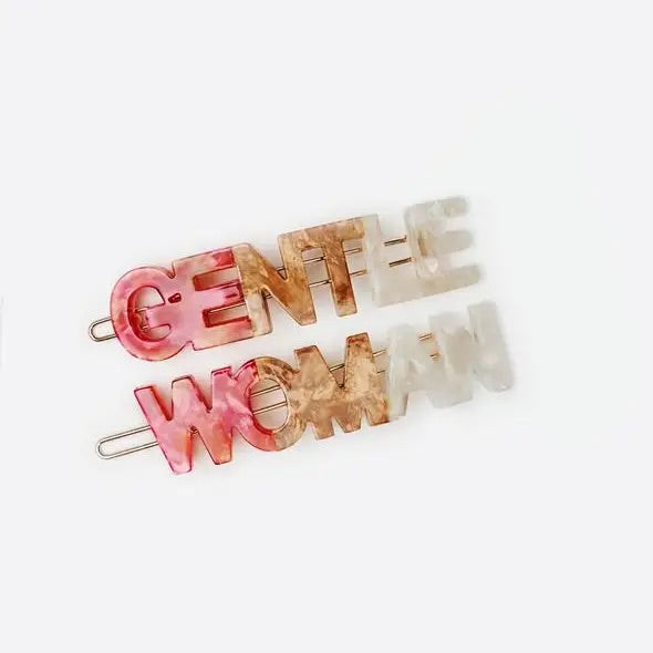 Gentle Woman Hair Clip Set
