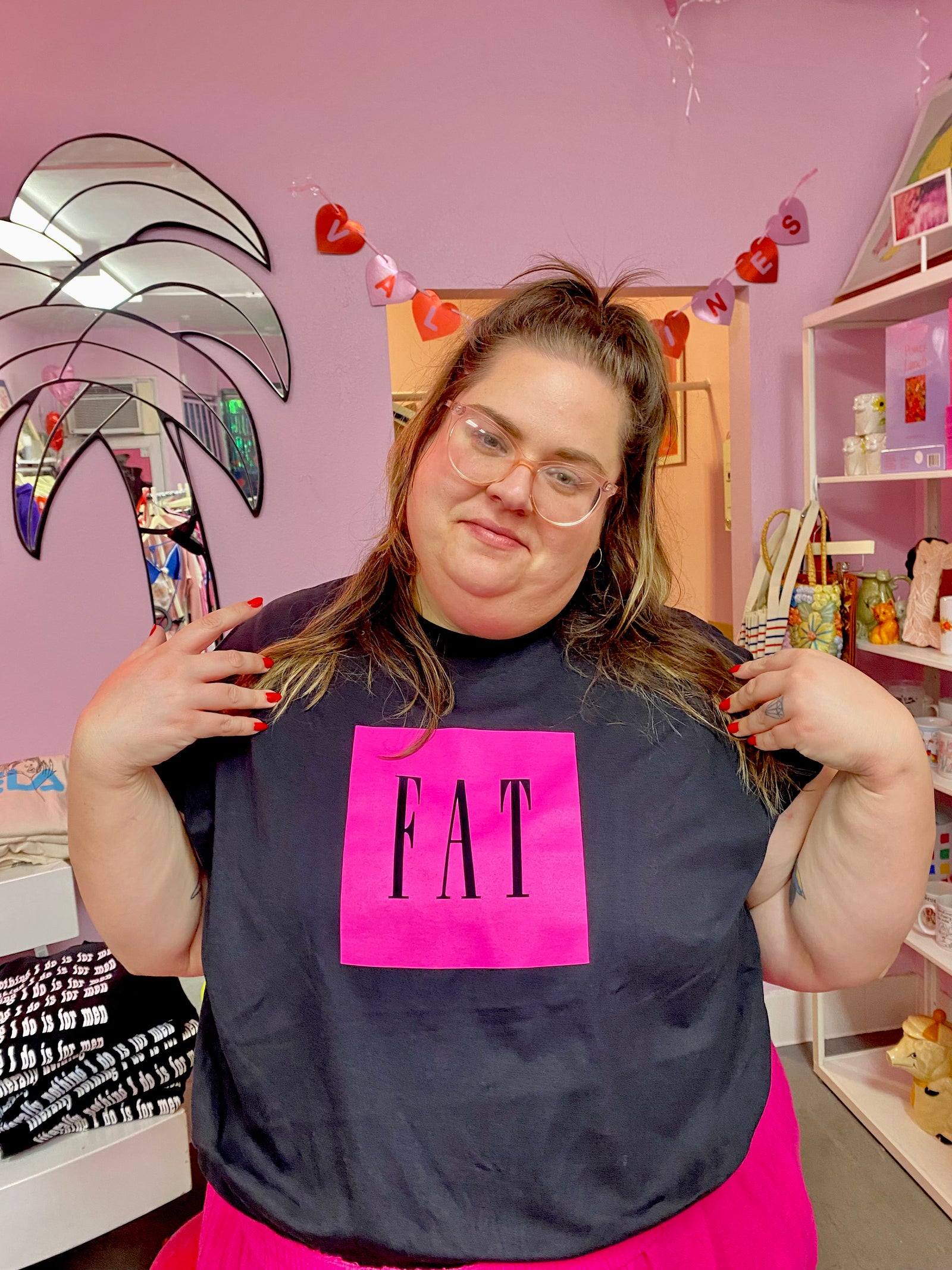 Fat, Inc Tee in Black