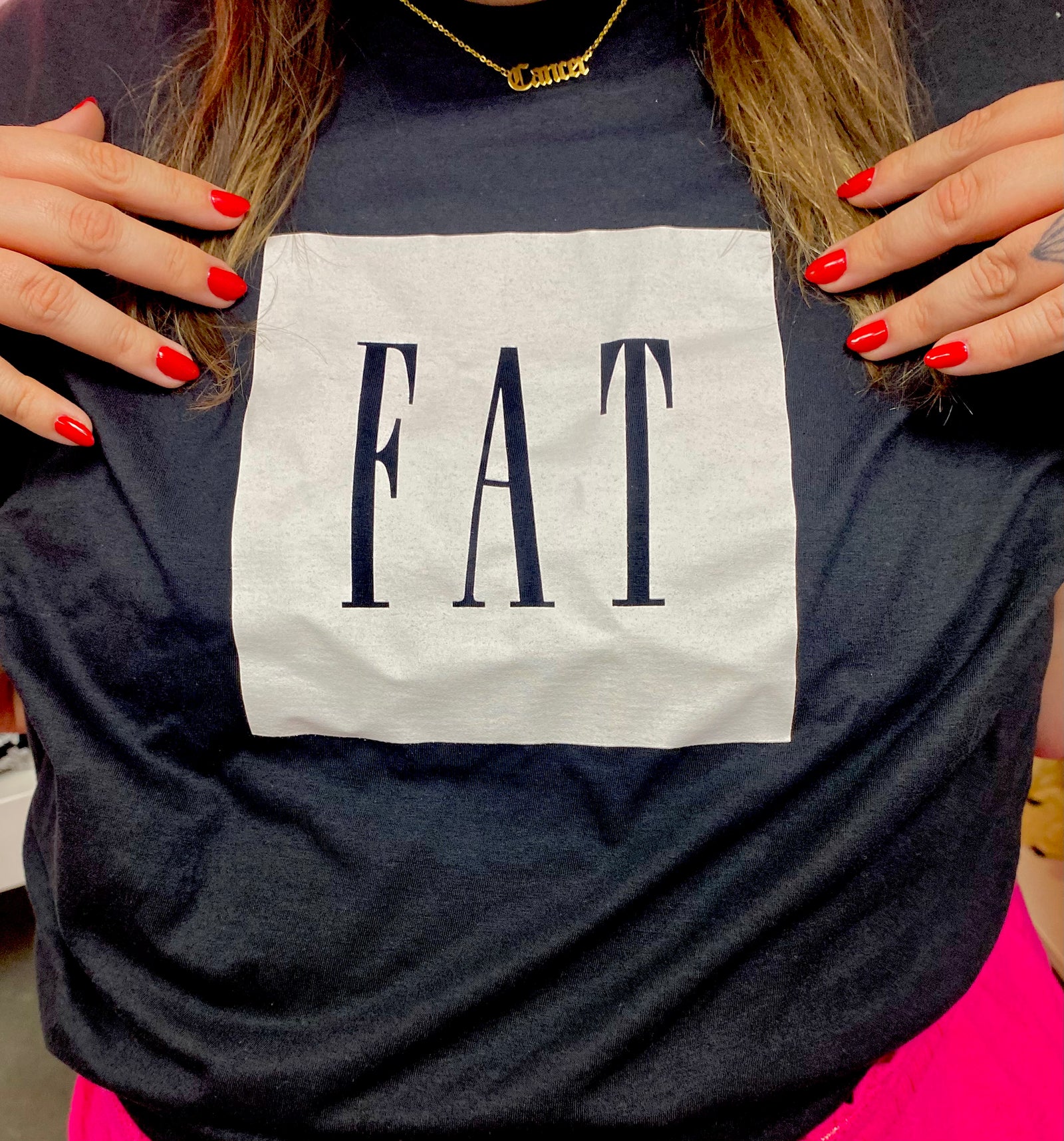 Fat, Inc Tee in Black