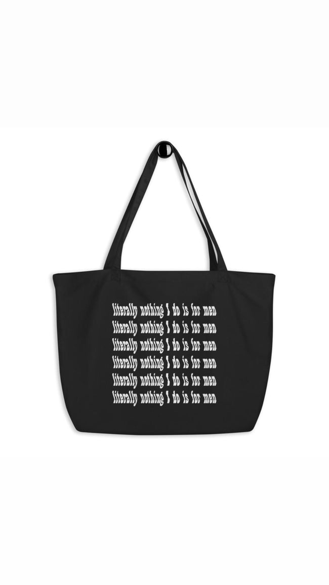 Literally Nothing XL Tote - Black