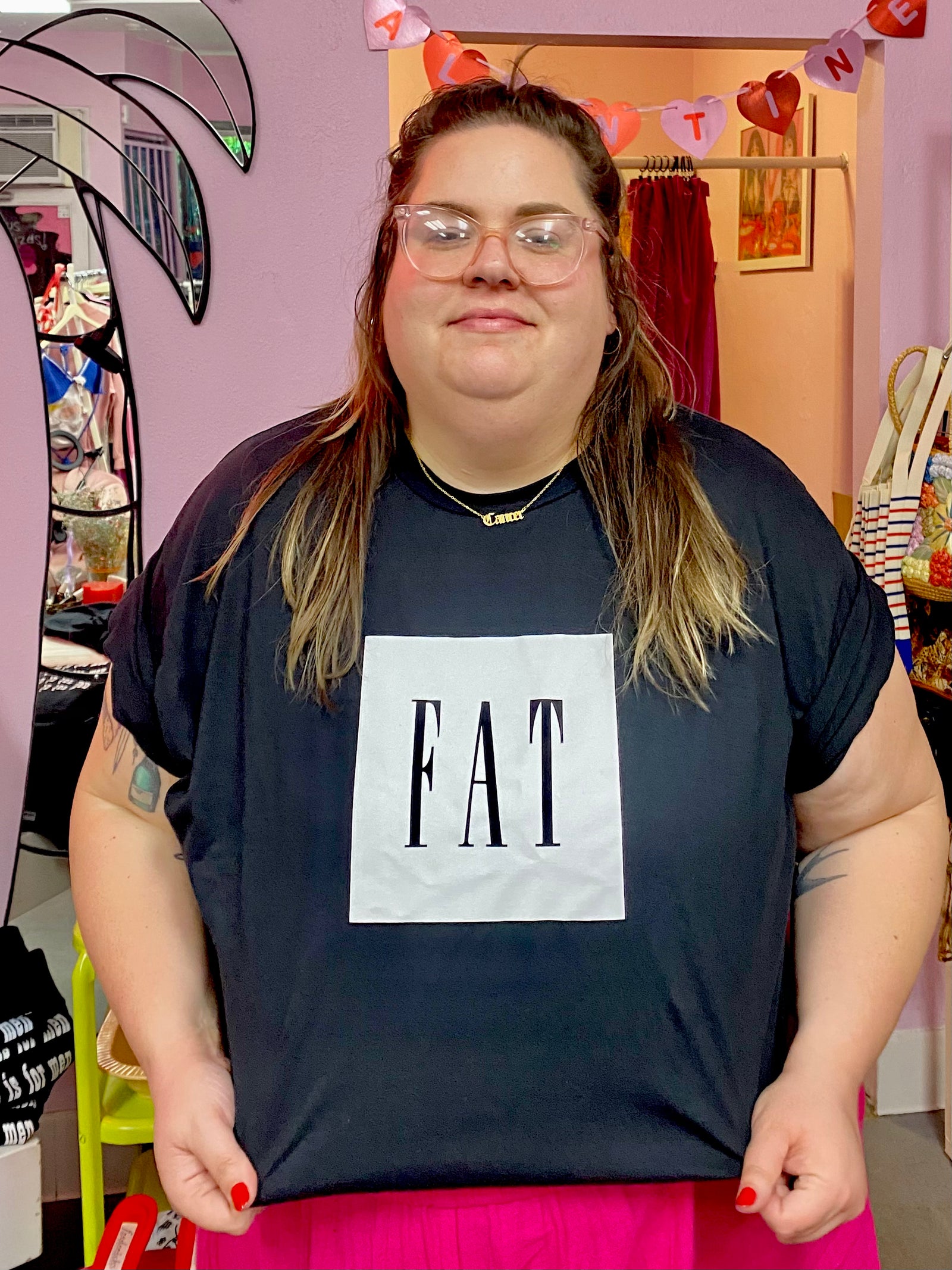 Fat, Inc Tee in Black