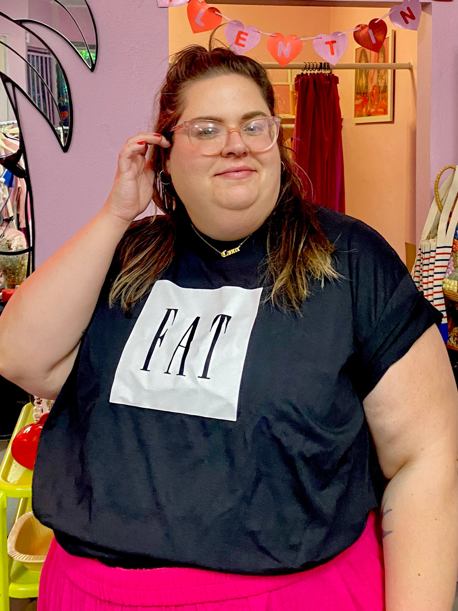 Fat, Inc Tee in Black