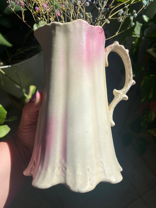 1960’s Pink and Cream Pitcher - Locals Only
