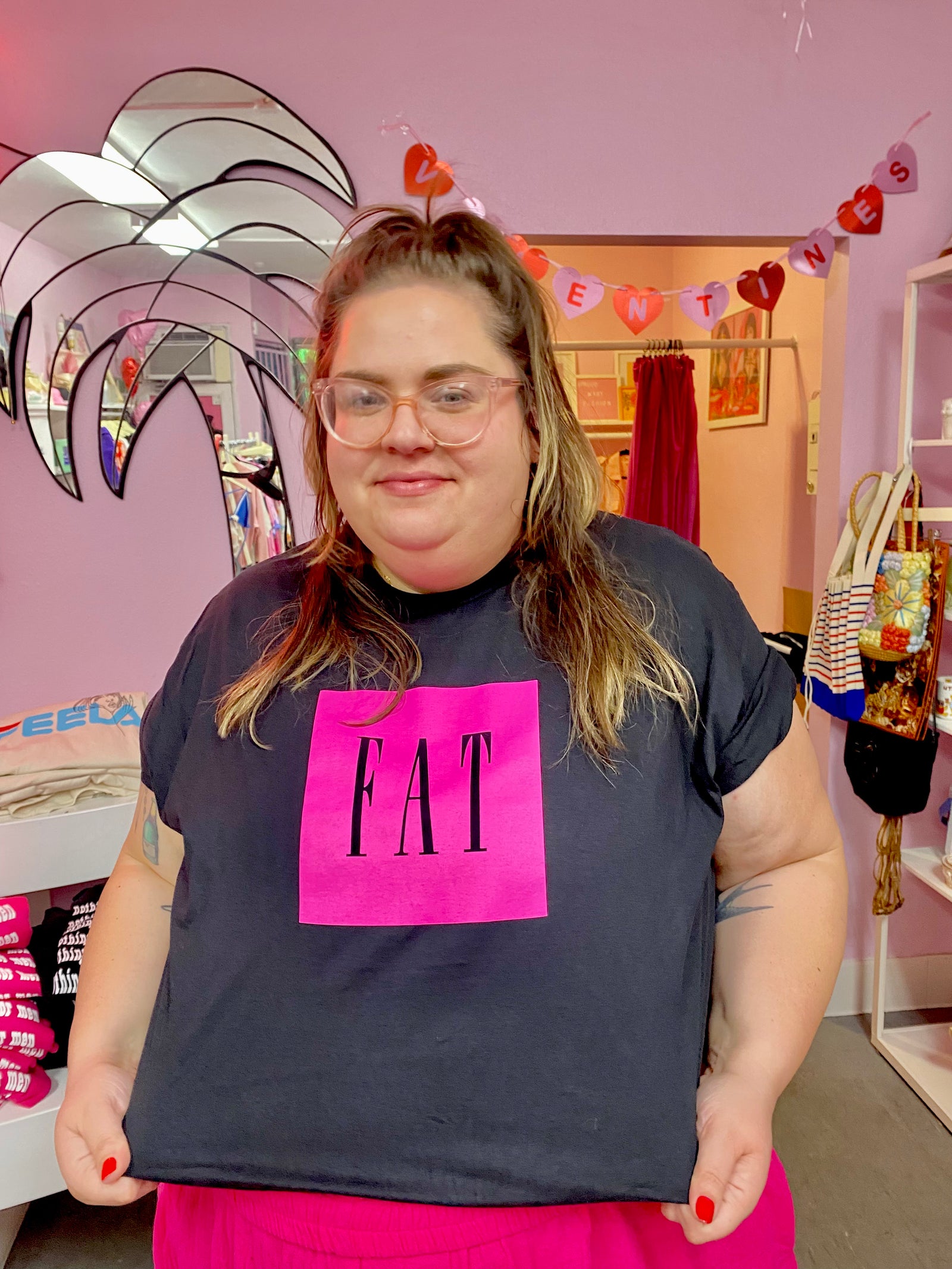 Fat, Inc Tee in Black