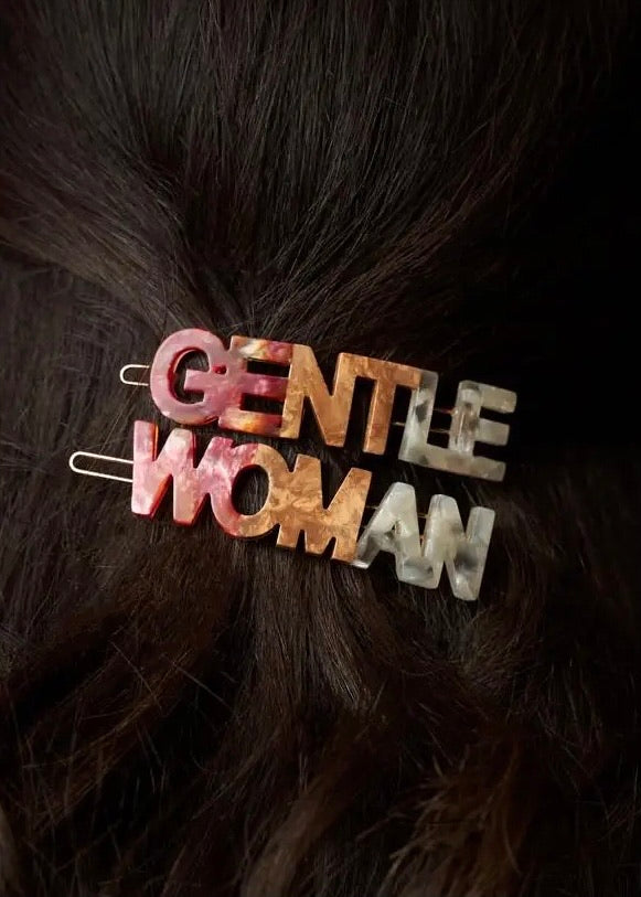 Gentle Woman Hair Clip Set